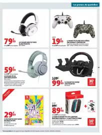 Catalogue Auchan | Halloween page 59: TURTLE BEACH LE CASQUE ATLAS 200 €59,99, RIVA LE VOLANT DE COURSE APEX POUR PS5 €99,99