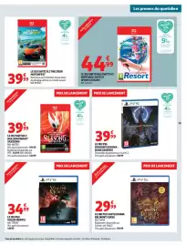 Catalogue Auchan | Halloween page 61: Nintendo Switch Sports Resort €44,99, UBISOFT THE CREW MOTORFEST €39,99