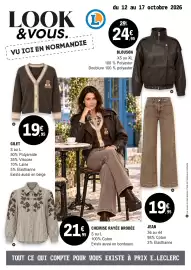 Catalogue E.Leclerc | Look&Vous page 2: Gilet €19,95, Jean €19,95