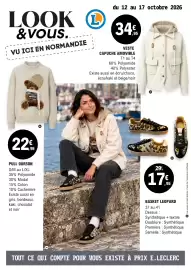 Catalogue E.Leclerc | Look&Vous page 4: Pull ourson €22,95, Veste capuche amovible €34,95