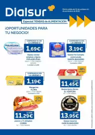 Folleto Dialsur Cash & Carry Página 1: García baquero - queso ya cortado semicurado €3,19, Coren - jamón s/h mitades €11,29