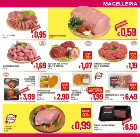 Volantino A&O Pagina 5: Bocconcini di vitello €1,69, Filetto di suino €0,95
