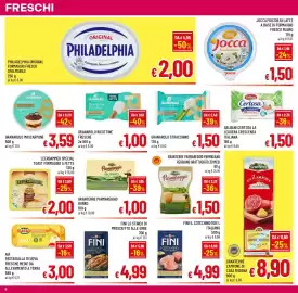 Volantino A&O Pagina 8: Galbani Certosa La Leggera Crescenza Italiana €1,50, Granarolo Stracchino €1,50