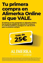 Folleto Alimerka semana 42 Página 11: Alimerka - si toavia no has compra en online €25,00