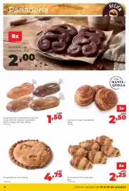 Folleto Alimerka semana 42 Página 12: Empanada de carne €4,75, Palmeras de chocolate €2,00