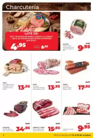 Folleto Alimerka semana 42 Página 8: Elpozo - jamon extra natural premium gourmet 1954 €9,95, Argal €17,95