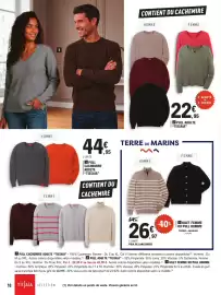 Catalogue E.Leclerc | Spécial maille page 10: Gilet femme ou pull homme €26,97, Tissaia pull adulte €22,95