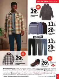Catalogue E.Leclerc | Spécial maille page 11: 7 JEAN HOMME "TISSAIA" €11,95, TISSAIA PARKA HOMME €39,95