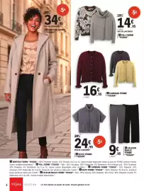 Catalogue E.Leclerc | Spécial maille page 6: TISSAIA CARDIGAN FEMME €16,95, TISSAIA PULL FEMME €14,95