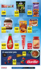 Tesco akciós újság hét 42 Oldal 16: Dr. Oetker vitalis zabkása €199,00, Fini zombie cukorka €649,00