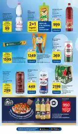 Tesco akciós újság hét 42 Oldal 17: Kubu gyümölcspré €199,00, Pécsi sör €299,00