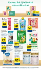 Tesco akciós újság hét 42 Oldal 21: Freche Freunde kids crunchy sticks €619,00, Fruchtbar gyümölcspré €549,00