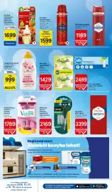 Tesco akciós újság hét 42 Oldal 22: Naturella egészségügyi betét €1.429,00, L'angelica tusfürdő €999,00