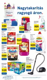 Tesco akciós újság hét 42 Oldal 8: K2r színfogó kendő €1.499,00, Finish powerball ultimate plus €6.999,00