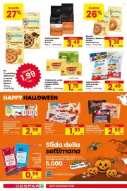 Volantino Despar Pagina 14: Tè deteinato, verde o Yellow Label classico Lipton €1,75, Kinder Brioss €2,49
