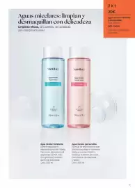 Folleto Yanbal Página 15: Agua micelar hidratante €20,00, Agua micelar piel sensible €20,00