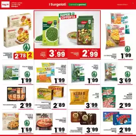 Volantino Despar Sicilia Pagina 10: Kebab affettato AIA di pollo e tacchino €3,99, Panati di pollo AIA €2,89