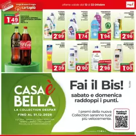 Volantino Despar Sicilia Pagina 5: Valido lavatrice classico €1,74, Dove bagnodoccia idratante €2,98