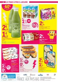 Catalogue E.Leclerc semaine 42 page 10: Candia Grandlait des P'tits €1,78, LE COQ €1,16