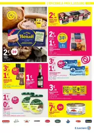 Catalogue E.Leclerc semaine 42 page 13: Bénédicte Sauce béarnaise €1,35, Arnaud Terrine de Lièvre €2,99