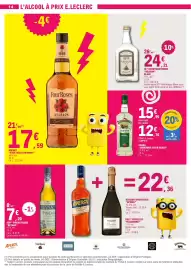 Catalogue E.Leclerc semaine 42 page 14: NEISSON RHUM €24,21, Four Roses WHISKY €17,59