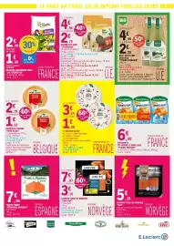 Catalogue E.Leclerc semaine 42 page 7: Les Crudettes Mélange Gourmand Maxi €1,68, L'Atelier Blini Ricotta crémeuse €4,40