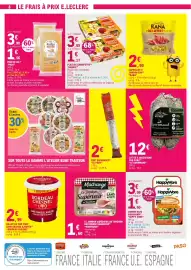 Catalogue E.Leclerc semaine 42 page 8: Le Gourmand €12,00, RANA Cappelletti jambon cru €2,60
