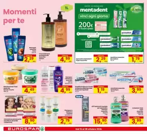 Volantino Eurospar Pagina 22: Linea shampoo professionale assortita Harbor €4,99, Shampoo assortito Clear €2,29