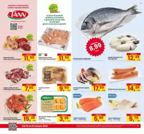 Volantino Eurospar Pagina 5: BOCCONCINI DI VITELLO €15,20, Orata Estera allevata €8,99