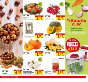 Volantino Eurospar Pagina 7: Cachi/Loti €2,79, Arachidi in Guscio Tostate €1,99