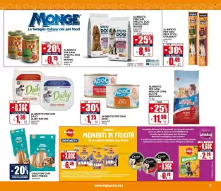 Volantino Il Gigante Pagina 3: Alimento per cani Beef Stick Vitakraft €0,49, Alimento per cani Daily Almo Nature €1,39