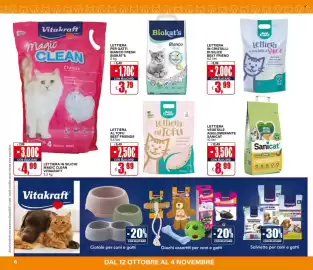 Volantino Il Gigante Pagina 6: Lettiera in cristalli di silice Best Friend €3,99, Lettiera al Tofu Best Friends €3,99