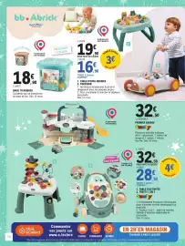 Catalogue E.Leclerc | Les jouets de Noël page 16: TABLE D'ÉVEIL BRIQUES €16,90, Bb Abrik Baril 70 Briques €18,90