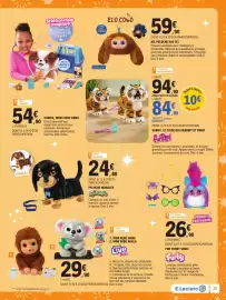 Catalogue E.Leclerc | Les jouets de Noël page 25: Little Live Pets Mon Bébé Koala €29,90, Animagic Peluche Waggles €24,80