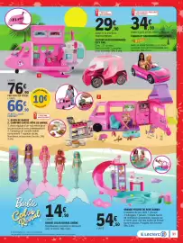 Catalogue E.Leclerc | Les jouets de Noël page 31: Barbie Grande Piscine de Reve €54,50, Barbie Camping-car de rêve €66,90