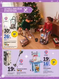 Catalogue E.Leclerc | Les jouets de Noël page 44: Rowenta Aspirateur + Vacuum cleaner €19,90, Ecoiffier €16,50