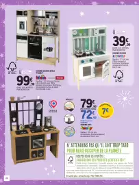 Catalogue E.Leclerc | Les jouets de Noël page 46: Miele CUISINE EN BOIS MIELE "FAMILY" €99,90, K!Dway CUISINE EN BOIS €39,90