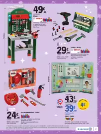 Catalogue E.Leclerc | Les jouets de Noël page 47: Bosch caisse à outils €29,90, Klein set de pompier avec casque €24,90