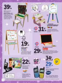 Catalogue E.Leclerc | Les jouets de Noël page 48: Jeujura MON TABLEAU D'ACTIVITÉS €29,90