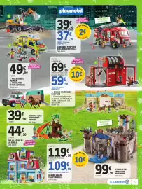 Catalogue E.Leclerc | Les jouets de Noël page 73: Playmobil véhicule avec remorque à chevaux €39,90
