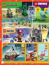 Catalogue E.Leclerc | Les jouets de Noël page 80: LE DINO SAUVEUR €18,90, LEGO Minecraft 2. Ravitaillement €2,00