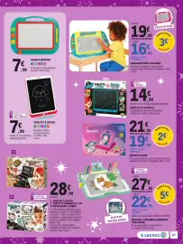 Catalogue E.Leclerc | Les jouets de Noël page 87: CREART ATELIER €19,90, Be.TEENS TABLETTE À DESSIN XL €14,80