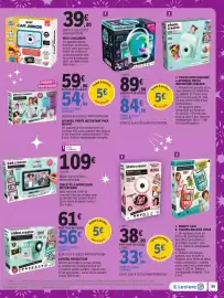 Catalogue E.Leclerc | Les jouets de Noël page 99: Buki CAM JUNIOR €39,80, Video_creator CAMÉRA PROJECTEUR €56,00