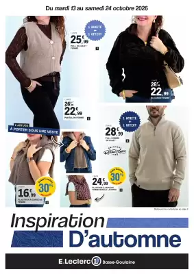 E.Leclerc | Textile maille (valable jusqu'au 24-10)