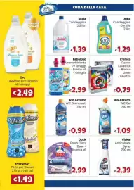 Volantino Le Bolle di Giù Giù Pagina 2: L'Unico panno lavatrice €0,79, Duck Fresh Discs Base €2,99