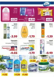 Volantino Le Bolle di Giù Giù Pagina 6: Aquafresh dentifricio tripla prot. €1,79