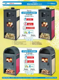 Volantino Centro Brico Pagina 10: 10 B Offerte Offerte RISCALDAMEGLIO BLINKY Roma STUFA A LEGNA in Acciaio 49x46x116cm ✓ 12