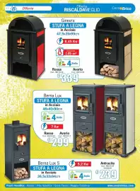 Volantino Centro Brico Pagina 11: Stufa a legna Ginevra €339,00, Berna Lux Stufa a legna in acciaio €299,00