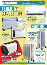 Volantino Centro Brico Pagina 2: B Offerte TERMO CONVETTORI Offerte RISCALDAMEGLIO VIGOR NON COPRIRE DON'T COVER Centr Brico