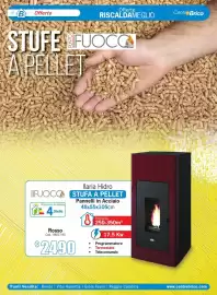 Volantino Centro Brico Pagina 6: 6 B Offerte Offerte RISCALDAMEGLIO Centr Brico STUFE FUOCO A PELLET Ilaria Hidro IFUOCO
